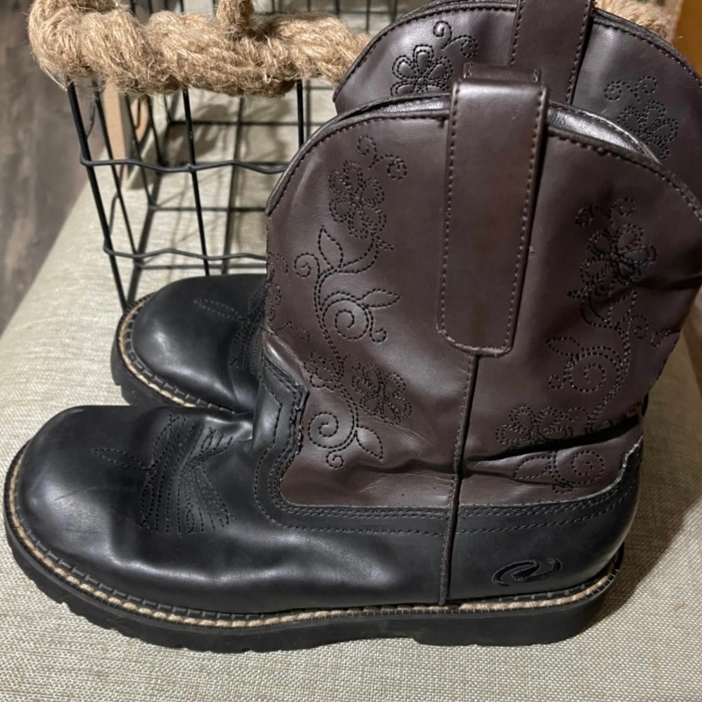 Roper brown&black boots size 5 1/2
